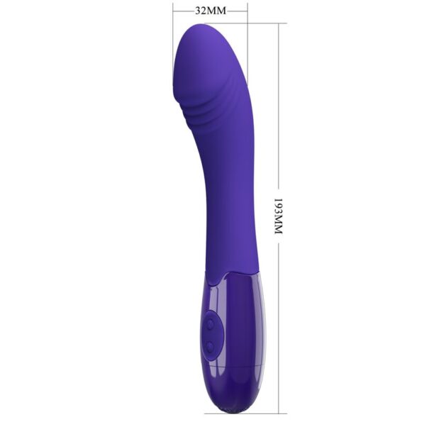 PRETTY LOVE - DILDO VIBRATEUR VIOLET ELEMENTAL YOUTH-PRETTY LOVE YOUTH-sextoys-lingerie-bdsm-hygiène-sexshop