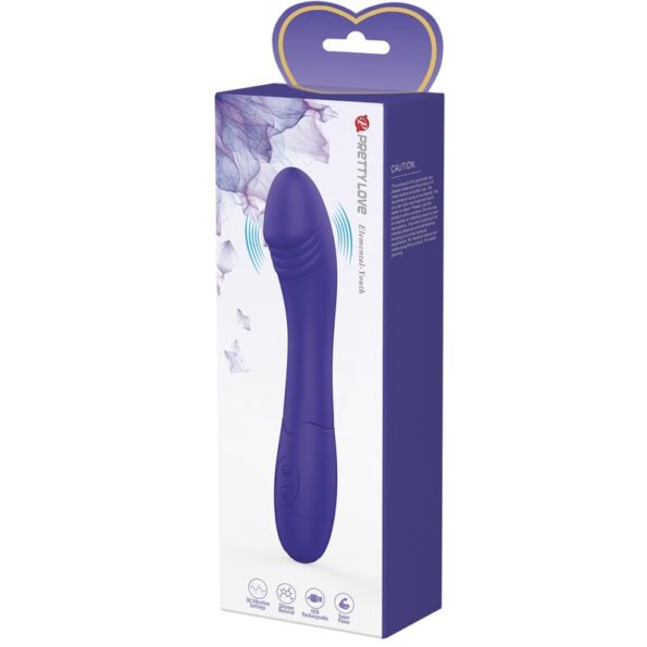 PRETTY LOVE - DILDO VIBRATEUR VIOLET ELEMENTAL YOUTH-PRETTY LOVE YOUTH-sextoys-lingerie-bdsm-hygiène-sexshop