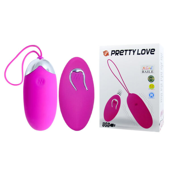 PRETTY LOVE - EGG BERGER TÉLÉCOMMANDE 12 V-PRETTY LOVE SMART-sextoys-lingerie-bdsm-hygiène-sexshop