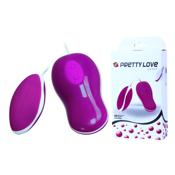 PRETTY LOVE - FLIRTATION OEUF VIBRANT AVEC TÉLÉCOMMANDE AVERY-PRETTY LOVE FLIRTATION-sextoys-lingerie-bdsm-hygiène-sexshop