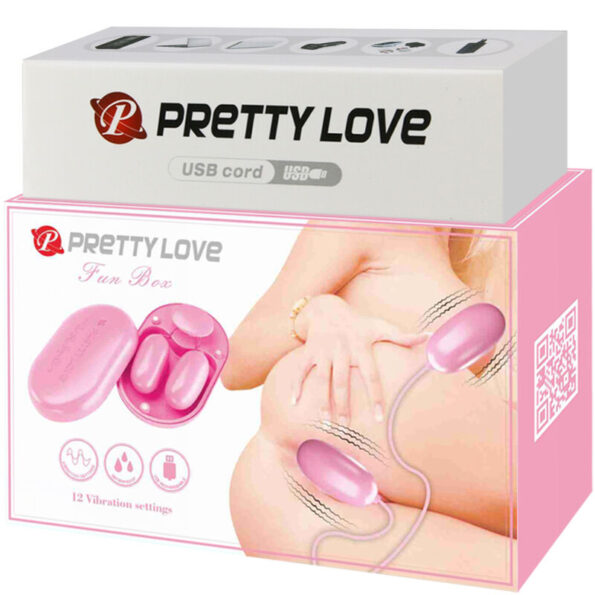 PRETTY LOVE - FUN BOX BALLE VIBRANT ROSE-PRETTY LOVE FLIRTATION-sextoys-lingerie-bdsm-hygiène-sexshop