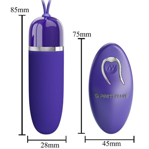 PRETTY LOVE - MINI BALLE VIBRANTE DARLENE YOUTH VIOLET-PRETTY LOVE YOUTH-sextoys-lingerie-bdsm-hygiène-sexshop