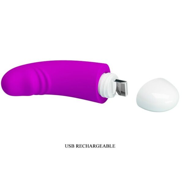 PRETTY LOVE - MINI VIBRATEUR LUTHER 30 MODES DE VIBRATION-PRETTY LOVE-sextoys-lingerie-bdsm-hygiène-sexshop