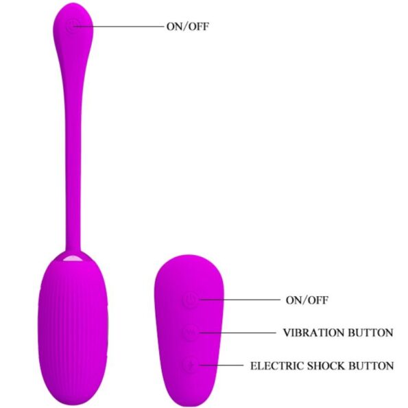 PRETTY LOVE - SHOCK FUN VIBRANT OEUF ET ELECTROSHOCK-PRETTY LOVE SMART-sextoys-lingerie-bdsm-hygiène-sexshop