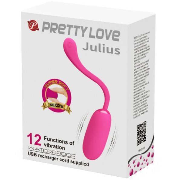PRETTY LOVE - SMART OEUF VIBRANT JULIUS-PRETTY LOVE SMART-sextoys-lingerie-bdsm-hygiène-sexshop