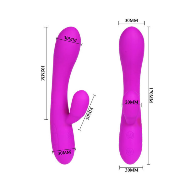 PRETTY LOVE - SMART VIBRATEUR VICTOR AVEC STIMULATEUR DE CLITORIS-PRETTY LOVE SMART-sextoys-lingerie-bdsm-hygiène-sexshop