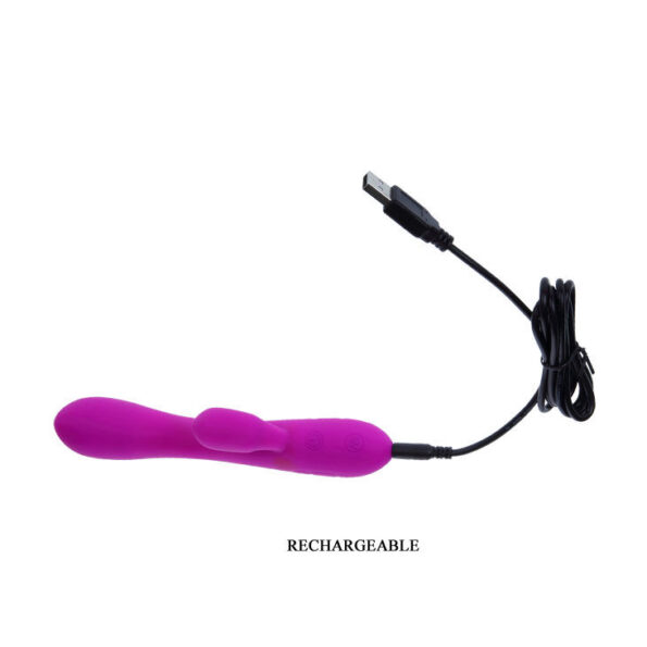 PRETTY LOVE - SMART VIBRATEUR VICTOR AVEC STIMULATEUR DE CLITORIS-PRETTY LOVE SMART-sextoys-lingerie-bdsm-hygiène-sexshop