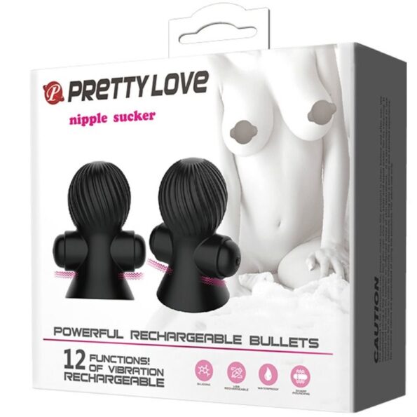 PRETTY LOVE - STIMULATEURS DE NIPPLE 12 MODES DE VIBRATION-PRETTY LOVE SMART-sextoys-lingerie-bdsm-hygiène-sexshop