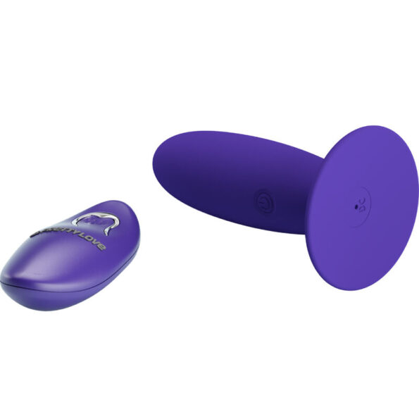 PRETTY LOVE - VIBRATEUR ANAL YOUTH PLUG TÉLÉCOMMANDE VIOLET-PRETTY LOVE YOUTH-sextoys-lingerie-bdsm-hygiène-sexshop