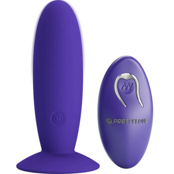 PRETTY LOVE - VIBRATEUR ANAL YOUTH PLUG TÉLÉCOMMANDE VIOLET-PRETTY LOVE YOUTH-sextoys-lingerie-bdsm-hygiène-sexshop