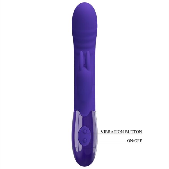 PRETTY LOVE - VIBRATEUR CERBERUS YOUTH LAPIN VIOLET-PRETTY LOVE YOUTH-sextoys-lingerie-bdsm-hygiène-sexshop