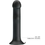 PRETTY LOVE – VIBRATEUR MURRAY ET VENTOUSE DE CLITORIS NOIR