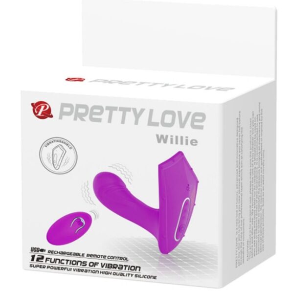 PRETTY LOVE - WILLIE STIMULATEUR  TÉLÉCOMMANDE-PRETTY LOVE SMART-sextoys-lingerie-bdsm-hygiène-sexshop