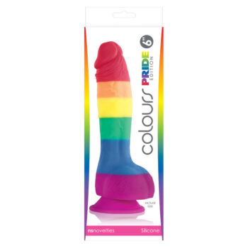 PRIDE - DILDO DRAPEAU LGBT 15 CM-PRIDE-sextoys-lingerie-bdsm-hygiène-sexshop