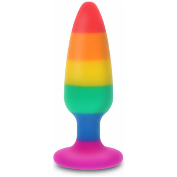 PRIDE - DRAPEAU LGBT PLUG HUNK 10.5 CM-PRIDE-sextoys-lingerie-bdsm-hygiène-sexshop