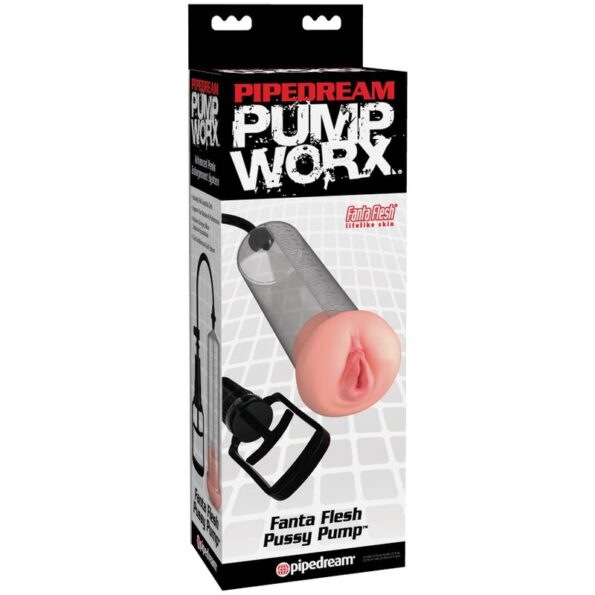 PUMP WORX FANTA FLESH POMPE PUSSY.-PUMP WORX-sextoys-lingerie-bdsm-hygiène-sexshop