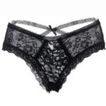 QUEEN LINGERIE – CULOTTE DENTELLE FLORALE L/XL