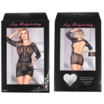 QUEEN LINGERIE – ROBE CORPS EN FILET S/L