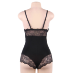 QUEEN LINGERIE – TEDDY EN DENTELLE GRANDE TAILLE