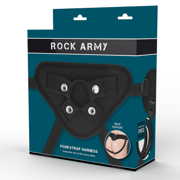 ROCKARMY - HARNAIS RÉGLABLE ET ANNEAUX FLEXIBLES-ROCK ARMY-sextoys-lingerie-bdsm-hygiène-sexshop