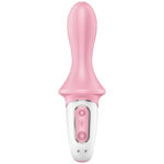 SATISFYER – AIR PUMP BOOTY 5+ VIBRATEUR ANAL GONFLABLE ROSE