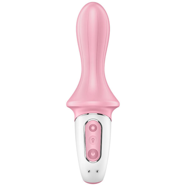 SATISFYER - AIR PUMP BOOTY 5+ VIBRATEUR ANAL GONFLABLE ROSE-SATISFYER CONNECT-sextoys-lingerie-bdsm-hygiène-sexshop