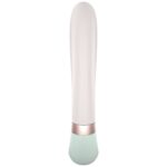 SATISFYER – APPLICATION HEAT WAVE VIBRATEUR BLANC