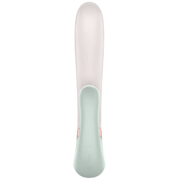 SATISFYER - APPLICATION HEAT WAVE VIBRATEUR BLANC-SATISFYER CONNECT-sextoys-lingerie-bdsm-hygiène-sexshop