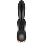 SATISFYER – APPLICATION VIBRATEUR DOUBLE FLEX NOIR