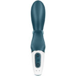 SATISFYER – APPLICATION VIBRATEUR HUG ME RABBIT BLEU