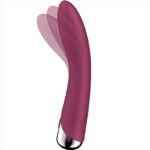 SATISFYER – SPINNING VIBE 1 VIBRATEUR ROTATEUR G-SPOT ROUGE