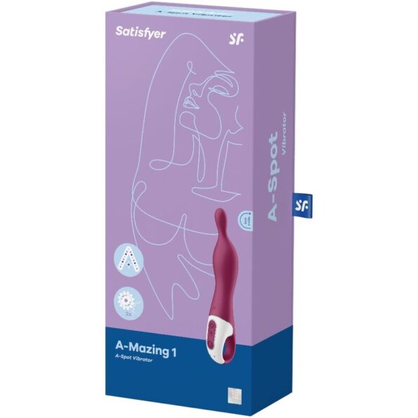 SATISFYER - VIBRATEUR AMAZING 1 ASPOT BAIE-SATISFYER VIBRATOR-sextoys-lingerie-bdsm-hygiène-sexshop