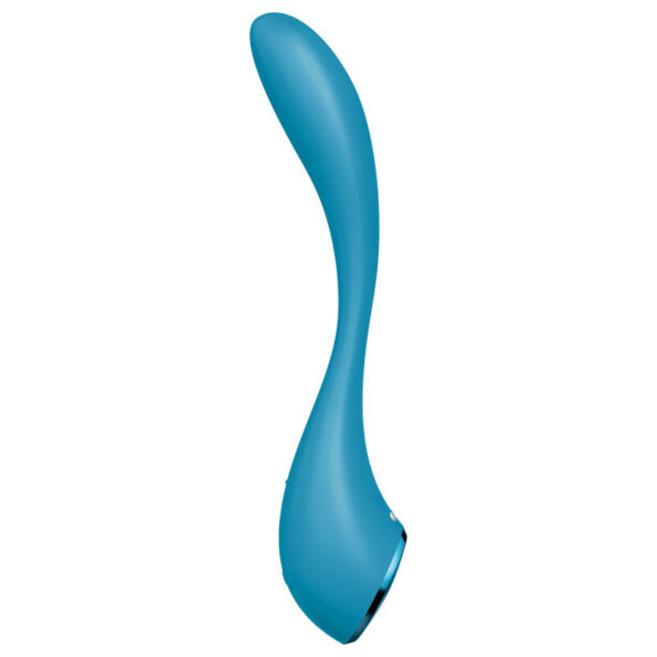 SATISFYER - VIBRATEUR MULTI G-SPOT FLEX 5 BLEU-SATISFYER VIBRATOR-sextoys-lingerie-bdsm-hygiène-sexshop