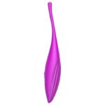 SATISFYER – VIBRATEUR  POINTE DE CLIT TWIRLING JOY FUCHSIA