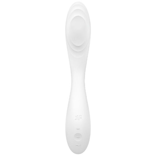 SATISFYER - VIBRATEUR SPOT G RRROLLING PLEASURE BLANC-SATISFYER VIBRATOR-sextoys-lingerie-bdsm-hygiène-sexshop