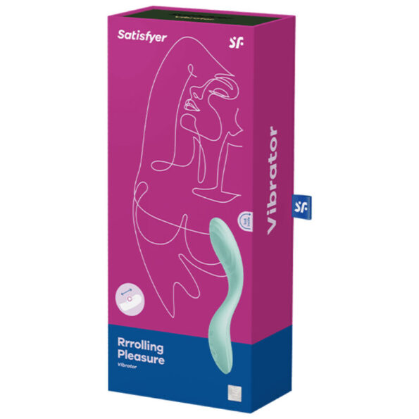 SATISFYER - VIBRATEUR SPOT G RRROLLING PLEASURE VERT-SATISFYER VIBRATOR-sextoys-lingerie-bdsm-hygiène-sexshop