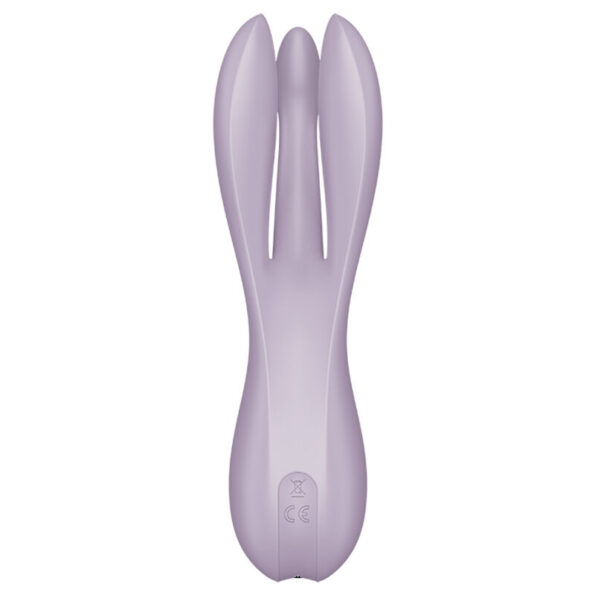 SATISFYER - VIBRATEUR THREESOME 2 VIOLET-SATISFYER VIBRATOR-sextoys-lingerie-bdsm-hygiène-sexshop