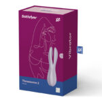 SATISFYER – VIBRATEUR THREESOME 2 VIOLET