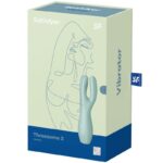 SATISFYER – VIBRATEUR THREESOME 3 MENTHE