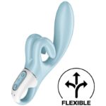 SATISFYER – VIBRATION DE LAPIN TOUCH ME BLEU