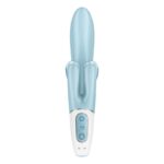 SATISFYER – VIBRATION DE LAPIN TOUCH ME BLEU