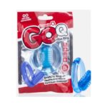 SCREAMING O – ANNEAU PÉNIEN VIBREUR GO Q VIBE TRANSPARENT