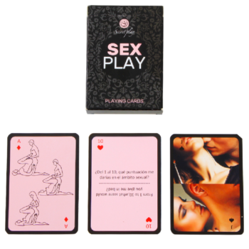 SECRETPLAY - CARTES À JOUER SEX PLAY (ES/EN)-SECRETPLAY 100% GAMES-sextoys-lingerie-bdsm-hygiène-sexshop