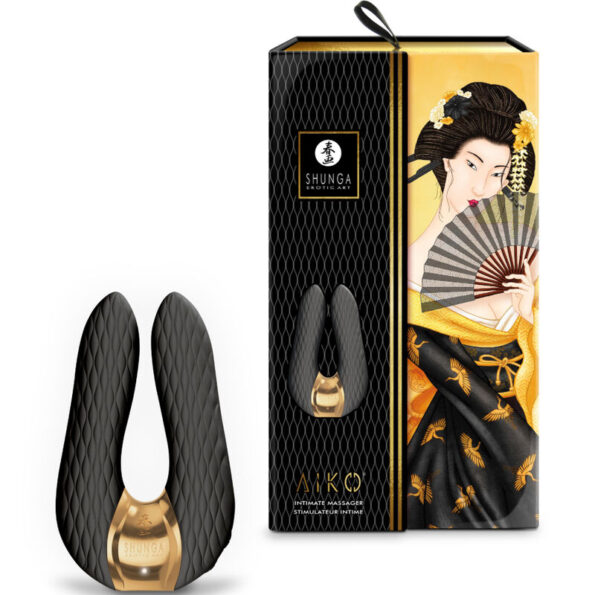 SHUNGA - MASSEUR INTIME AIKO NOIR-SHUNGA TOYS-sextoys-lingerie-bdsm-hygiène-sexshop