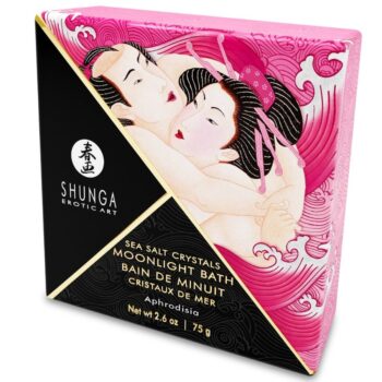 SHUNGA - SELS DE BAIN PARFUMÉS APHRODISIA 75 GR-SHUNGA BATH EXPERIENCE-sextoys-lingerie-bdsm-hygiène-sexshop