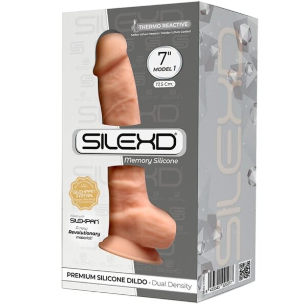 SILEXD - MODÈLE 1 PÉNIS RÉALISTE PREMIUM SILEXPAN SILICONE 17.5 CM-SILEXD-sextoys-lingerie-bdsm-hygiène-sexshop