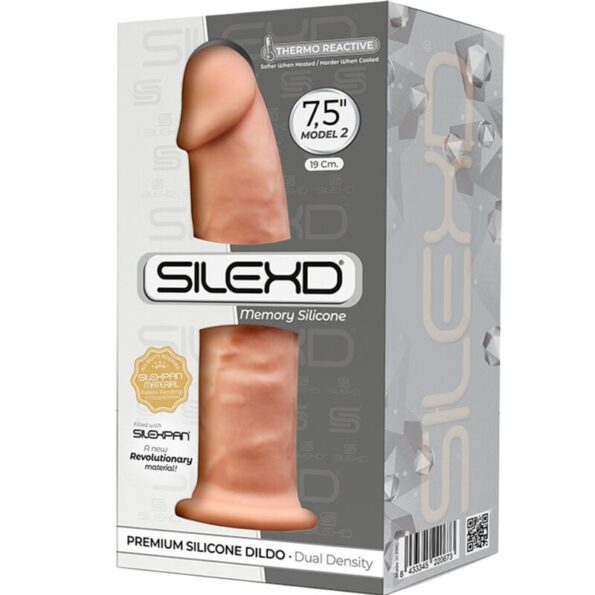 SILEXD - MODÈLE 2 PÉNIS RÉALISTE PREMIUM SILEXPAN SILICONE 19 CM-SILEXD-sextoys-lingerie-bdsm-hygiène-sexshop