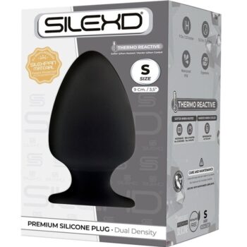 SILEXD - PLUG ANAL MODÈLE 1 PREMIUM SILEXPAN SILICONE PREMIUM THERMOREACTIF TAILLE S-SILEXD-sextoys-lingerie-bdsm-hygiène-sexshop