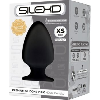 SILEXD - PLUG ANAL MODÈLE 1 PREMIUM SILEXPAN SILICONE PREMIUM THERMOREACTIF TAILLE XS-SILEXD-sextoys-lingerie-bdsm-hygiène-sexshop