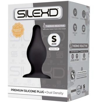 SILEXD - PLUG ANAL MODÈLE 2 PREMIUM SILEXPAN SILICONE PREMIUM THERMOREACTIF TAILLE S-SILEXD-sextoys-lingerie-bdsm-hygiène-sexshop